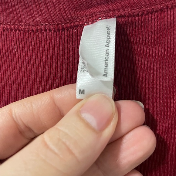 American apparel red onesie - Picture 5 of 5